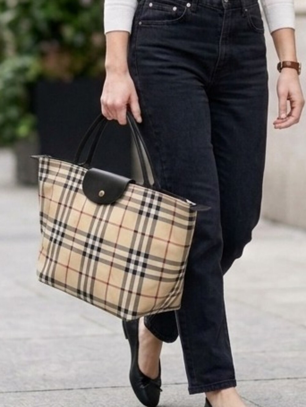 Plaid Novacheck Print Bag
